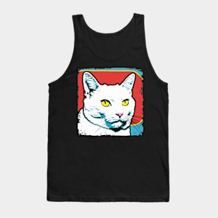 Turkish Van Pop Art - Cat Lover Gift Tank Top